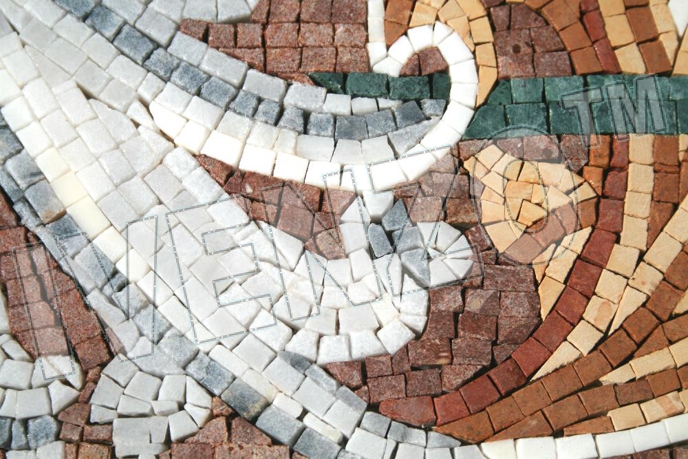Mosaico BK007 Details bordura de Saint-Paul, Autriche 2