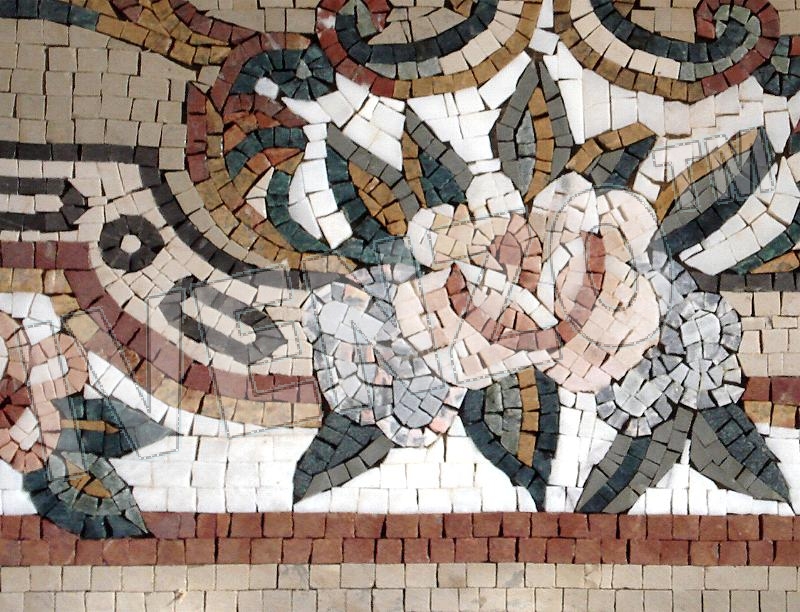 Mosaico CK002 Details alfombra persa 3