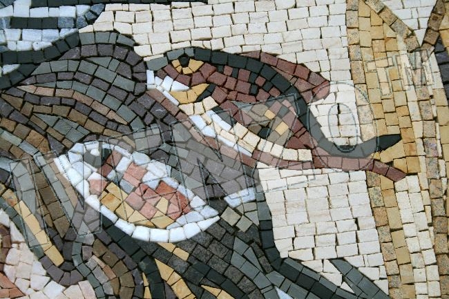 Mosaico FK003 Details Tetis (Thetys) Diosa del mar 3