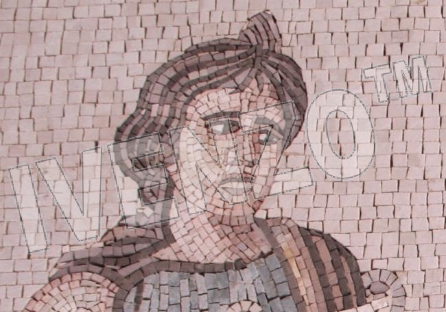 Mosaico FK004 Details Publius Vergilius Maro 4
