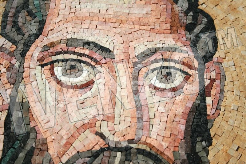 Mosaico FK071 Details Apóstol Pablo en Ravenna 1