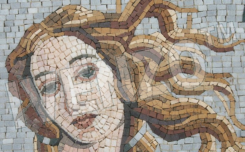 Mosaico FK091 Details Botticelli: El nacimiento de Venus 1