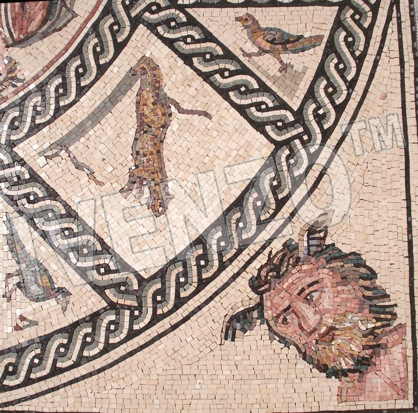Mosaico FK103 Details Triunfo de Dionisos 1