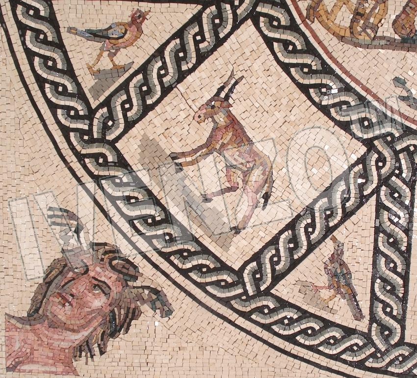Mosaico FK103 Details Triunfo de Dionisos 3