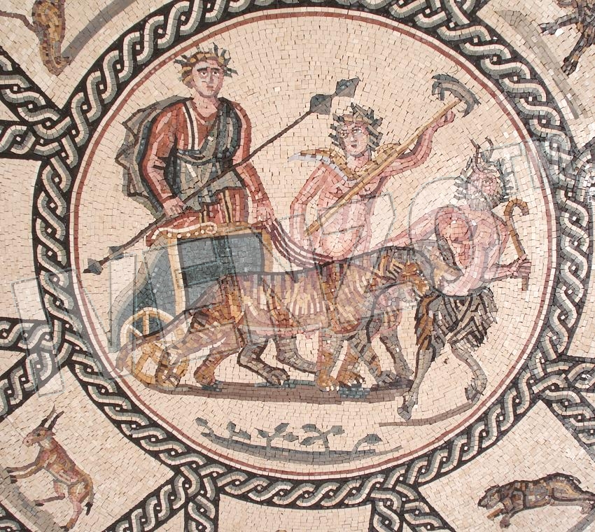 Mosaico FK103 Details Triunfo de Dionisos 5