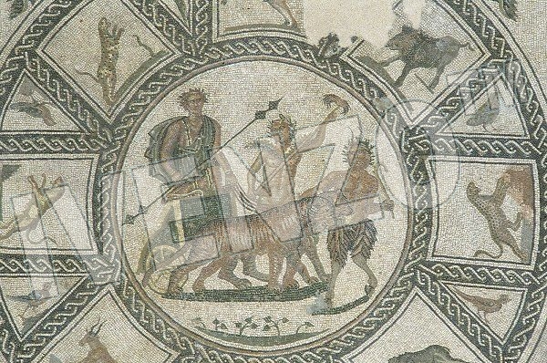 Mosaico FK103 Details Triunfo de Dionisos 6