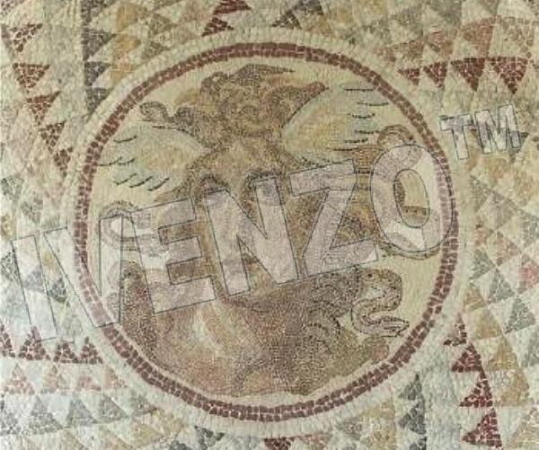 Mosaico FK105 Details Medusa de Atenas 1