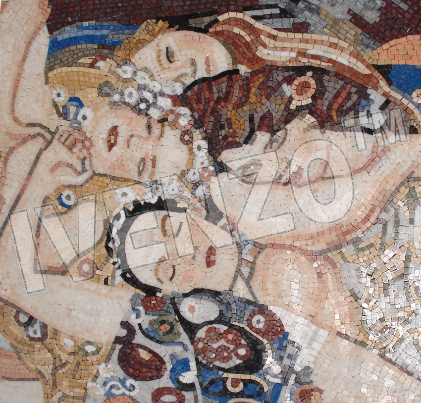 Mosaico FK114 Details Klimt: Virgo 1