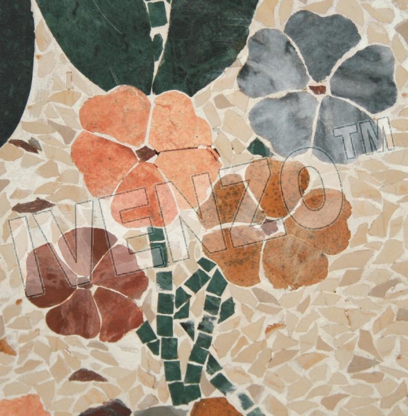 Mosaico GK043 Details ramo de flores 2
