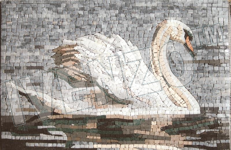 Mosaico AK010 cisne