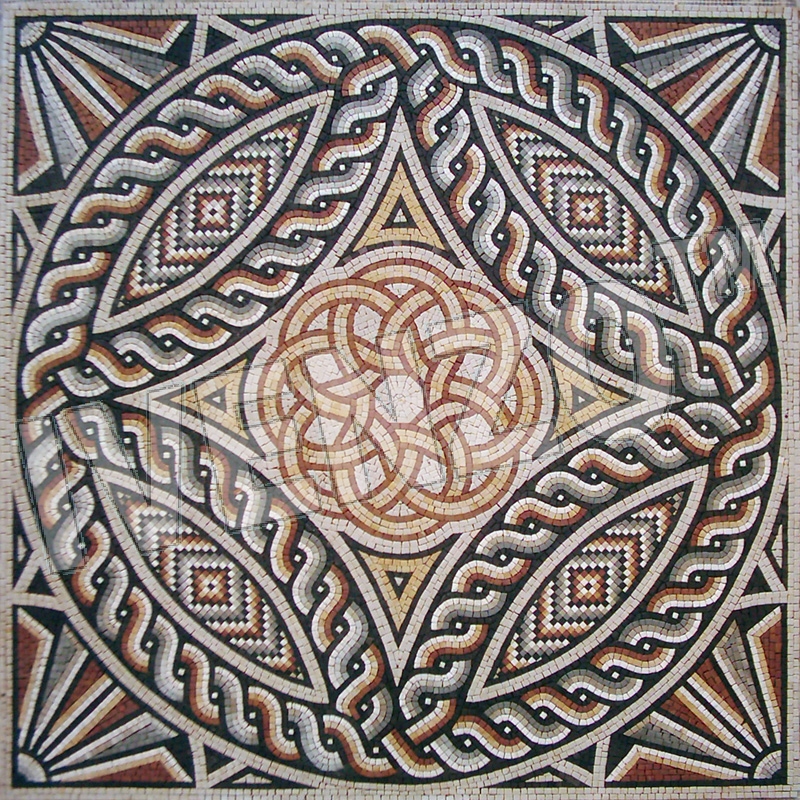 Mosaico CK015 alfombra romano