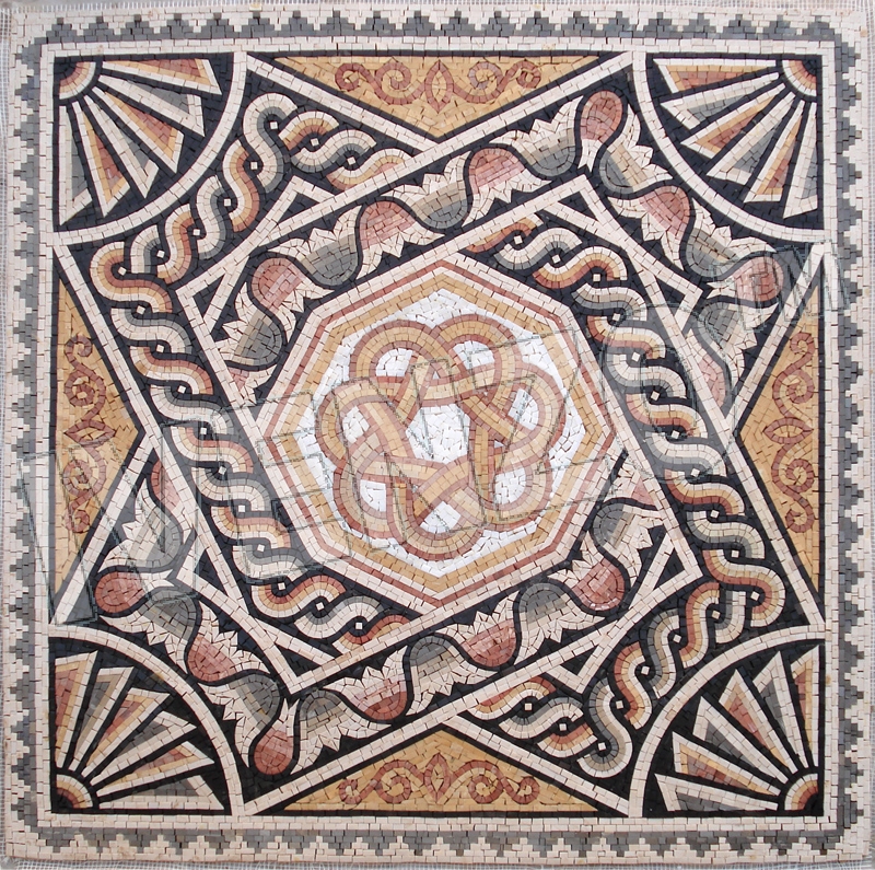 Mosaico CK021 alfombra romano