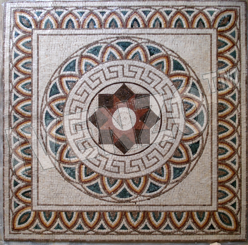 Mosaico CK022 alfombra romano