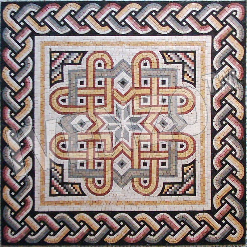 Mosaico CK038 alfombra romano