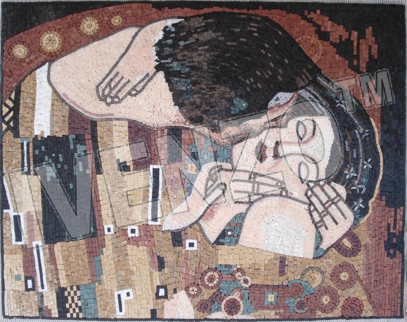 Mosaico FK053 Gustav Klimt: El Beso