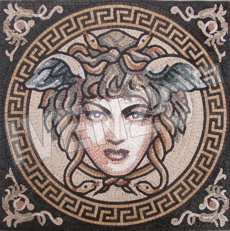 Mosaico FK086 Medusa de IVENZO