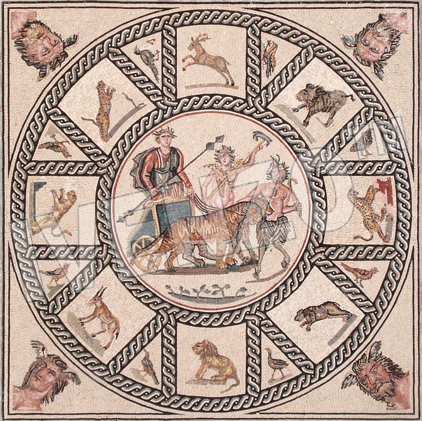 Mosaico FK103 Triunfo de Dionisos