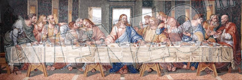 Mosaico FK110 Leonardo da Vinci: La Última Cena