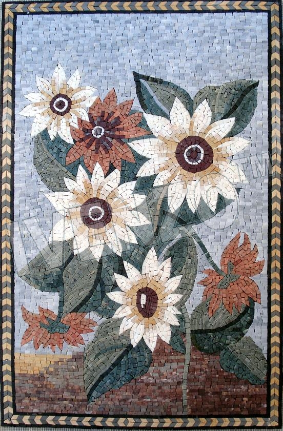 Mosaico GK033 ramo de flores