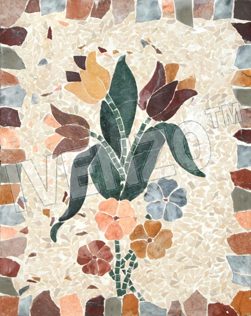 Mosaico GK043 ramo de flores