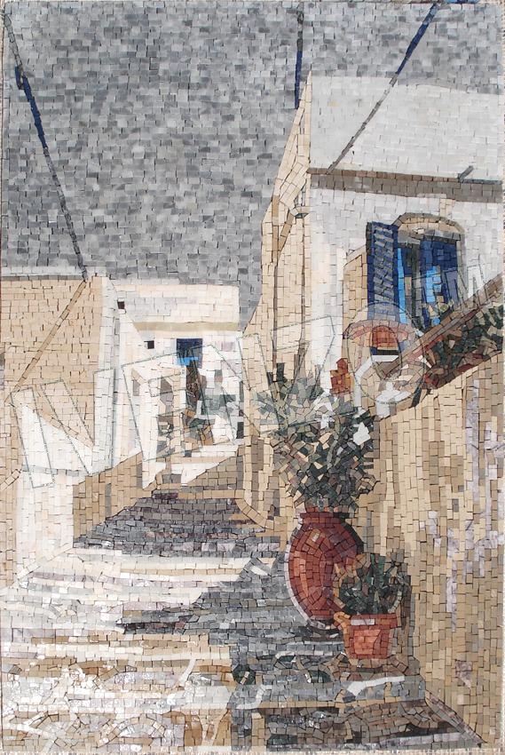 Mosaico GK080 Isla griega