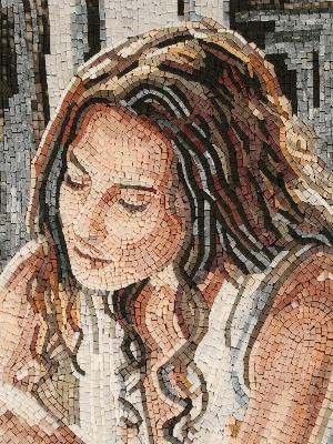 Mosaico Mujer que se bañaba