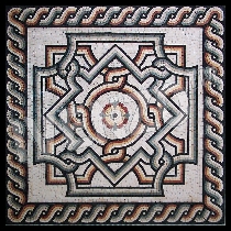 Mosaico alfombra romano
