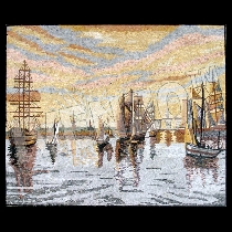 Mosaico veleros