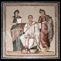Mosaico Publius Vergilius Maro