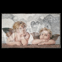 Mosaico Los ángeles de Rafael