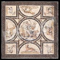 Mosaico Orfeo de Cheyres, Suiza