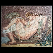 Mosaico Rubens: Leda y el cisne