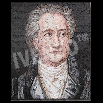 Mosaico Retrato de Johann Wolfgang von Goethe