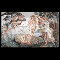Mosaico Botticelli: El nacimiento de Venus