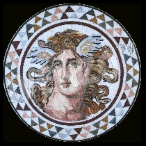 Mosaico Medusa de Atenas