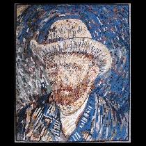 Mosaico van Gogh: Autorretrato
