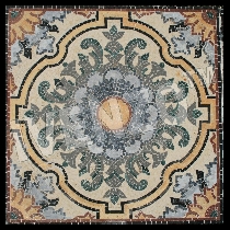 Mosaico alfombra, sin fin