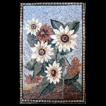 Mosaico ramo de flores