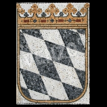 Mosaico Escudo de Armas Baviera