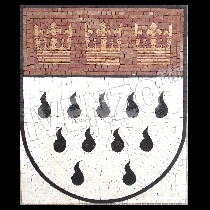 Mosaico Escudo de Armas Colonia
