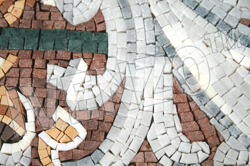 Mosaico BK007 Details bordura de Saint-Paul, Autriche 3