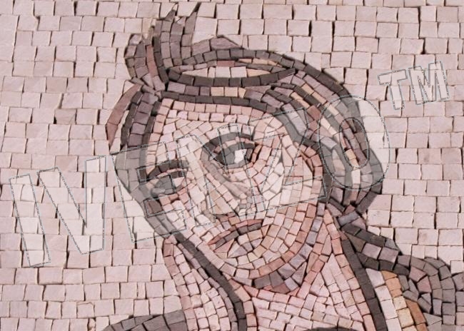 Mosaico FK004 Details Publius Vergilius Maro 2