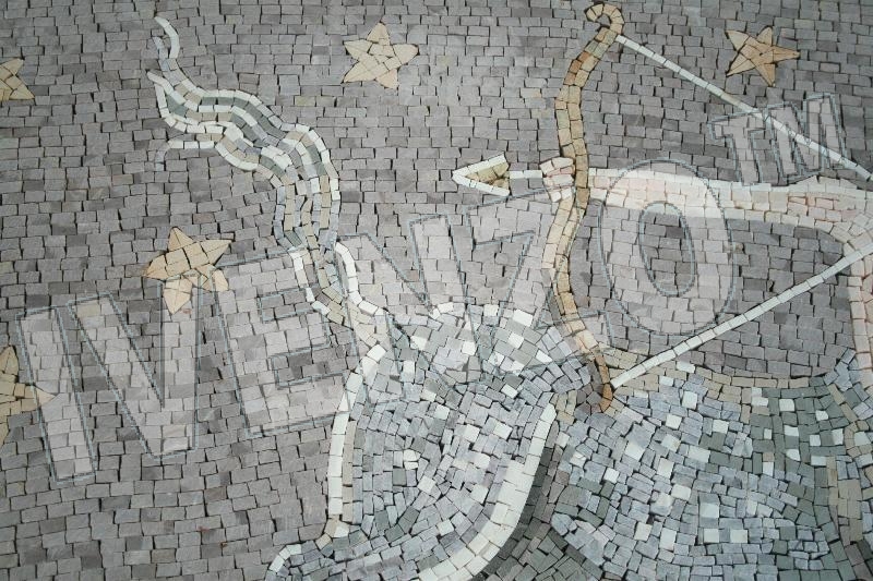 Mosaico FK015 Details signo del zodiaco sagitario 2