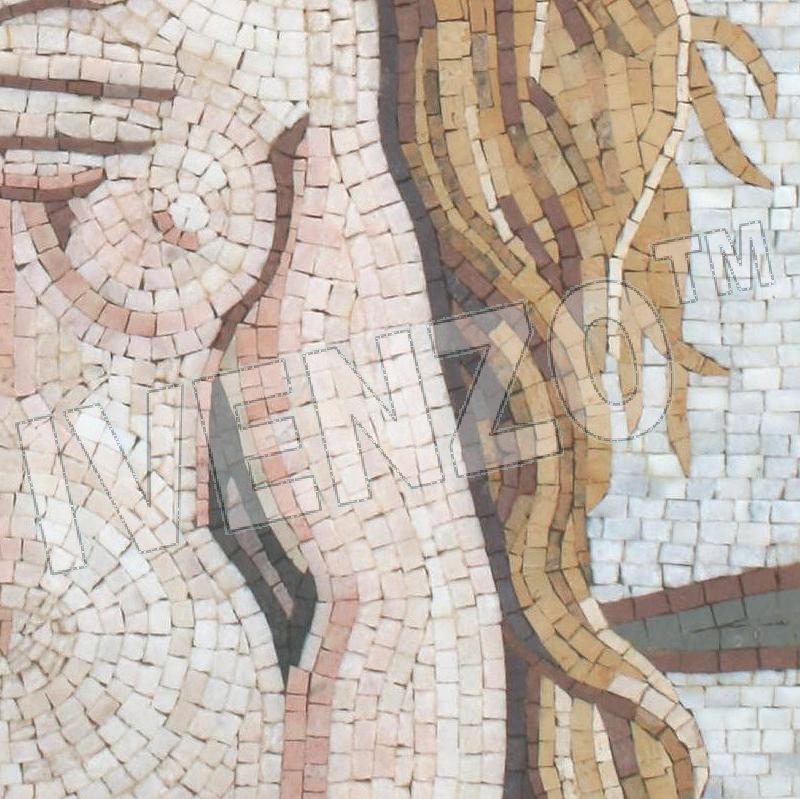 Mosaico FK091 Details Botticelli: El nacimiento de Venus 2