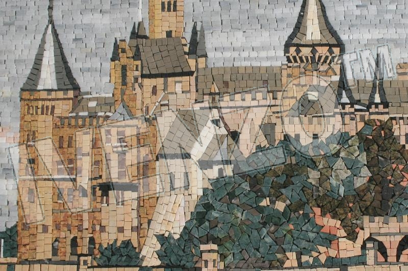 Mosaico LK004 Details Castillo Hohenzollern 1