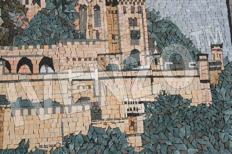 Mosaico LK004 Details Castillo Hohenzollern 2