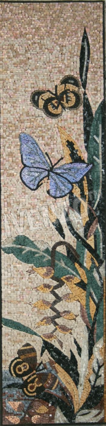 Mosaico AK018 mariposas