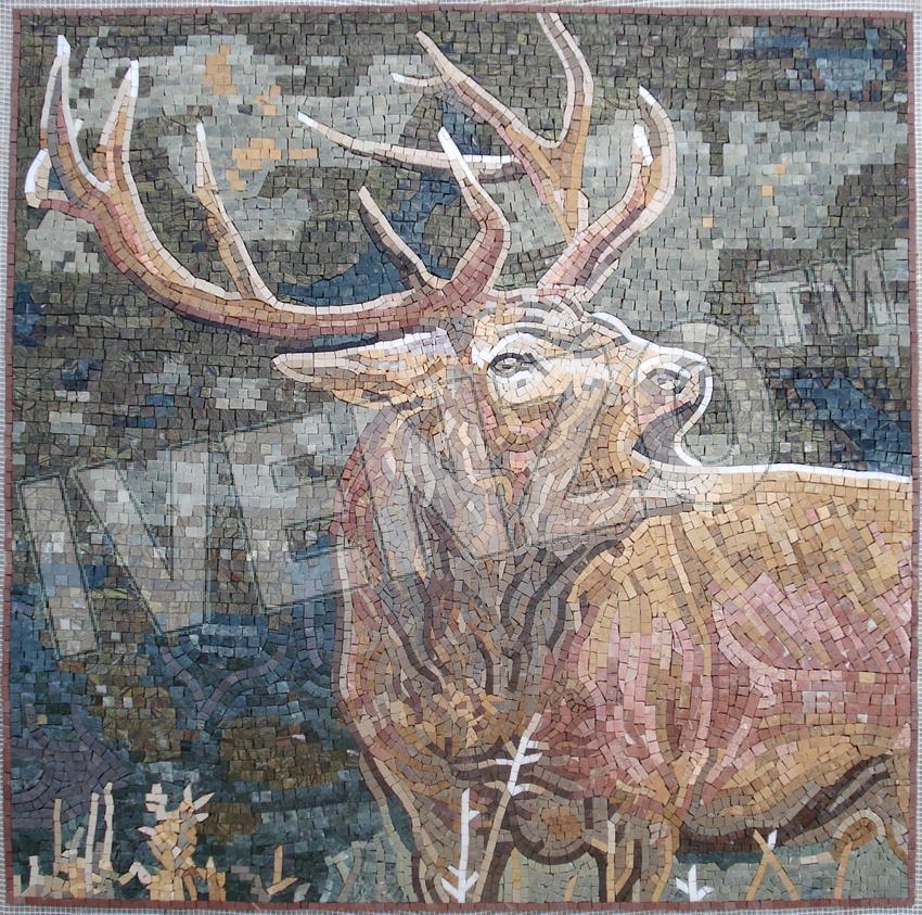 Mosaico AK029 ciervo