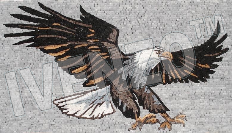 Mosaico AK046 águila