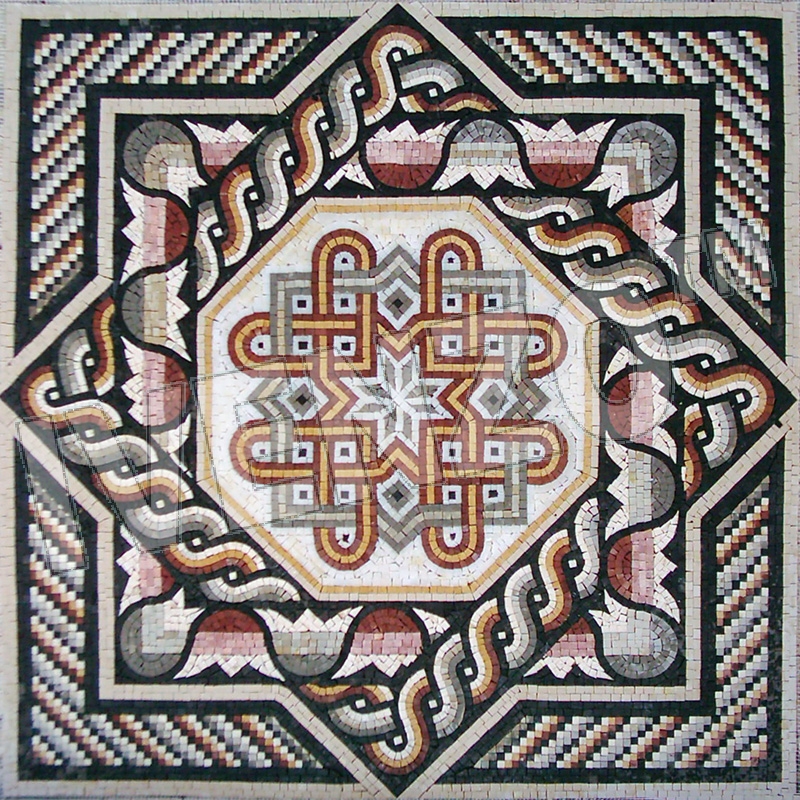 Mosaico CK041 alfombra romano